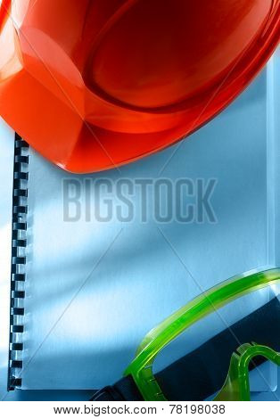Goggles And Red Helmet