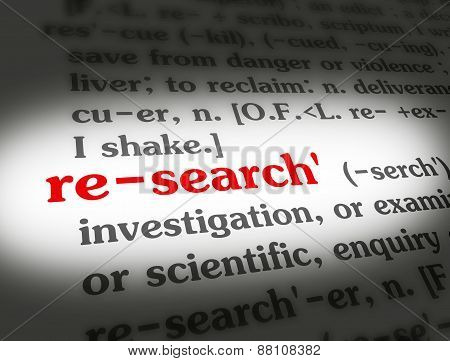 Dictionary Research