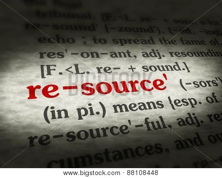 Dictionary Resource