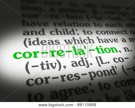 Dictionary Correlation