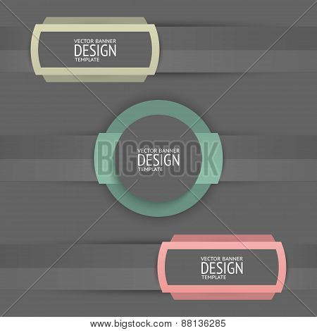 Set of high quality banners.
