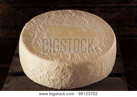 Large Organic White Cheese Wheel