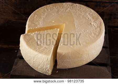Large Organic White Cheese Wheel
