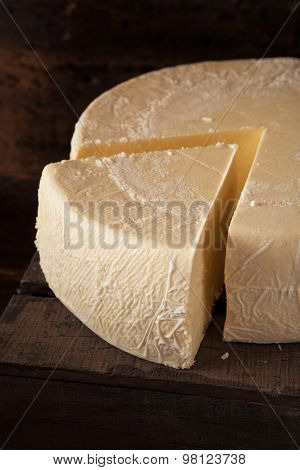 Large Organic White Cheese Wheel