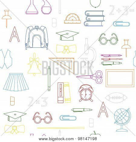 Colored School Pattern