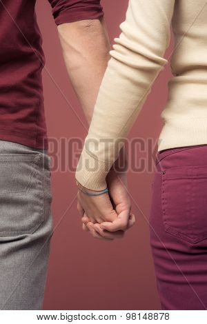 Couple Holding Hands