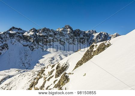 Winter In The Mountains