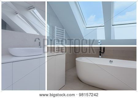 Bathroom In The Attic