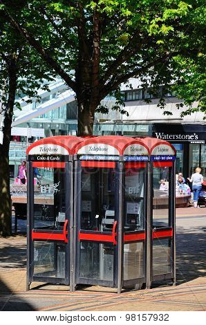 Telephone Boxes, Coventry.
