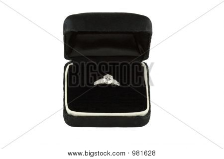 Diamantring i boks