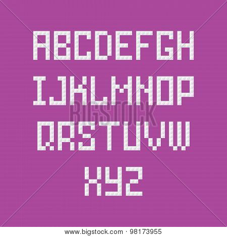 Constructor Letters White