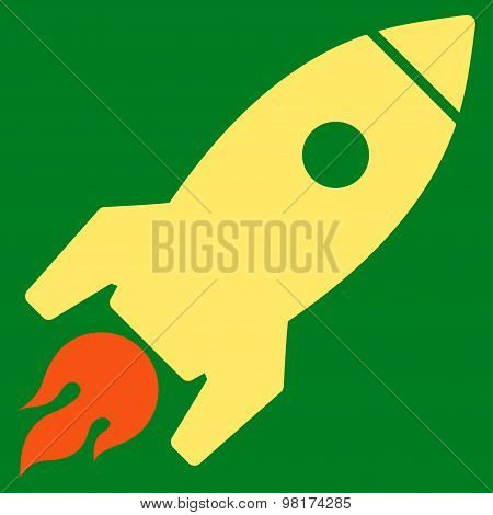 Rocket Launch Icon from Commerce Set
