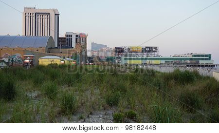 Atlantic City Boardwalk in New Jersey