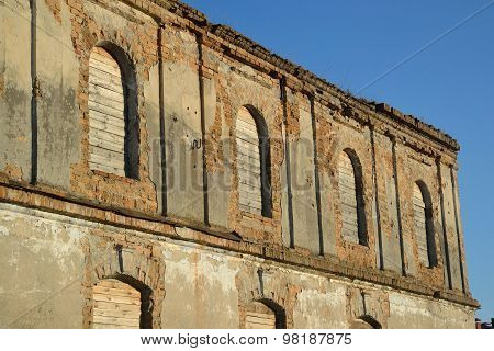 The Ruins Of A Synagogue In Stolin.