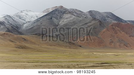 Natural colorful landscape