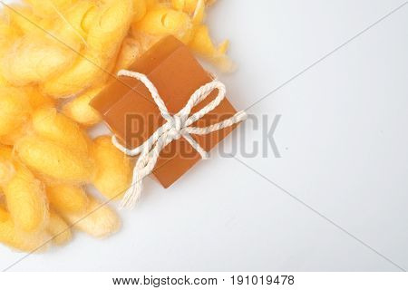 Glycerin Silkworm Cocoon And Honey Soaps