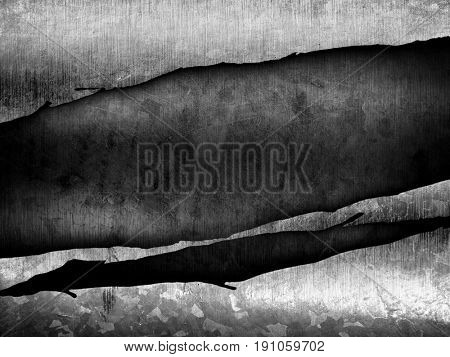 cracked metal background