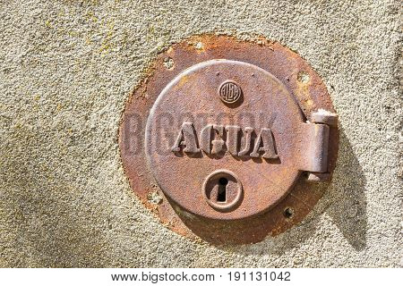 Old Lock To Water Valve