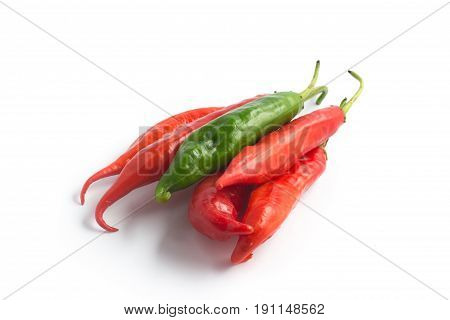 Fresh Chilly Pepper. Dedo De Moca