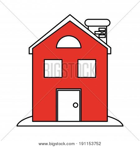 Facade house of plants icon vector illustration dessign graphic flat