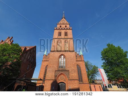 Propsteikirche Herz Jesu Church In Luebeck