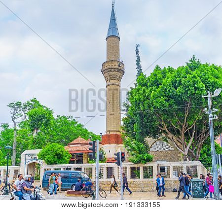 The Mosque In Ataturk Avenue