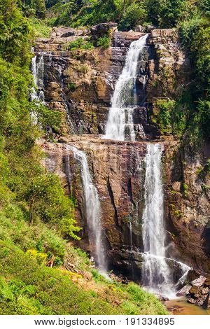 Ramboda Falls, Sri Lanka.