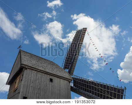 windmill in the small village of weseke