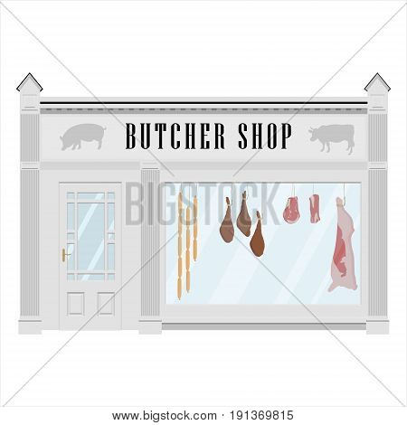 Butcher Shop Facade
