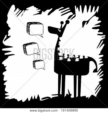 animal giraffe vector africa illustration safari mammal cute african cartoon