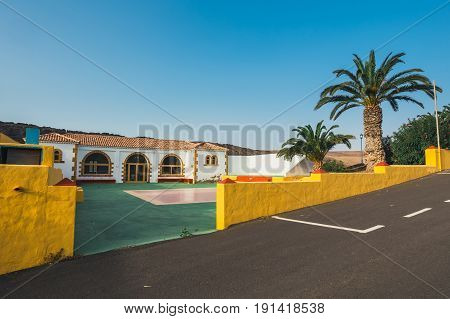 Ajuy Village On Fuerteventura Island, Canary, Spain