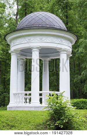 The Gazebo In The Estate Ostafyevo.