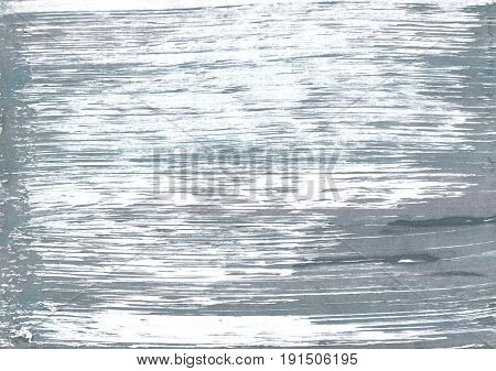 Hand-drawn abstract watercolor. Used colors: White Roman silver Manatee Ghost white Bright gray Slate gray Alice blue Cadet grey Metallic silver Azureish white