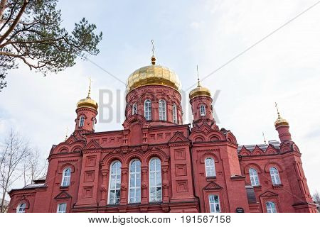 The Old Building Of The Russian Orthodox Church