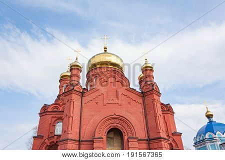 The Old Building Of The Russian Orthodox Church