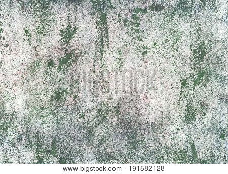 Hand-drawn abstract watercolor background. Used colors: Platinum Feldgrau Axolotl Chinese silver Bright gray Christmas silver Quick Silver Gray Gainsboro Ash grey