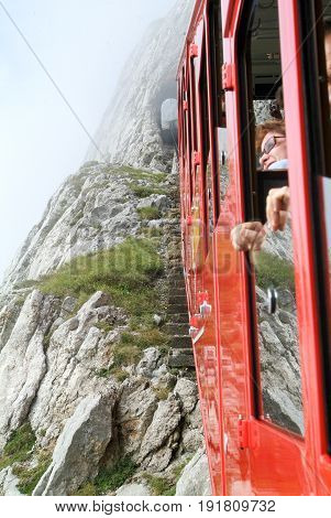 Pilatus Train, The World's Steepest Cogwheel Railway