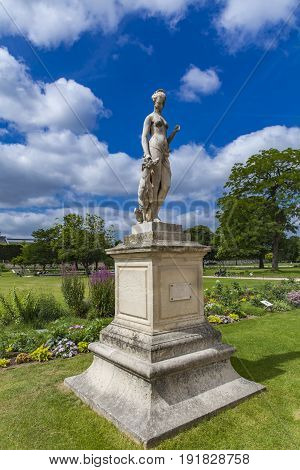 Tuileries Garden In Paris