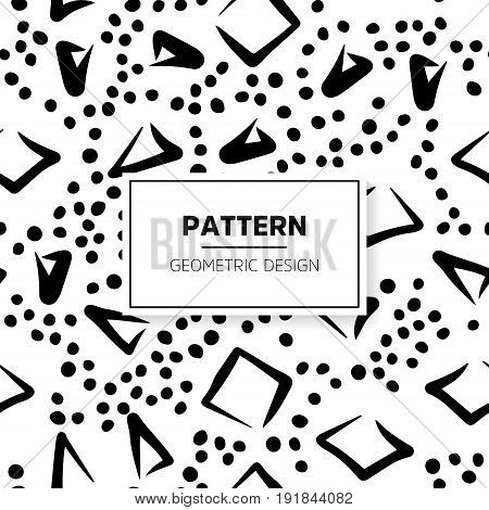 Ethnic floral seamless pattern. Abstract ornamental pattern
