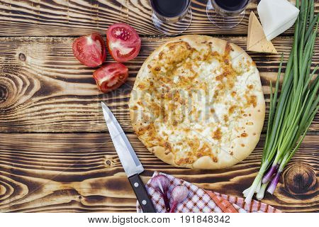 Traditional Georgian Bread - Khachapuri