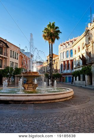 In old Spanish town. Jerez.