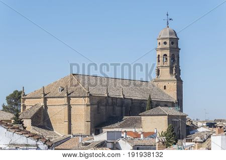 Baeza Cathedral (Cathedral of the Assumption of the Virgin) Baeza city (World Heritage Site) Jaen Spain