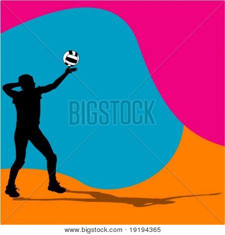 jogador de voleibol