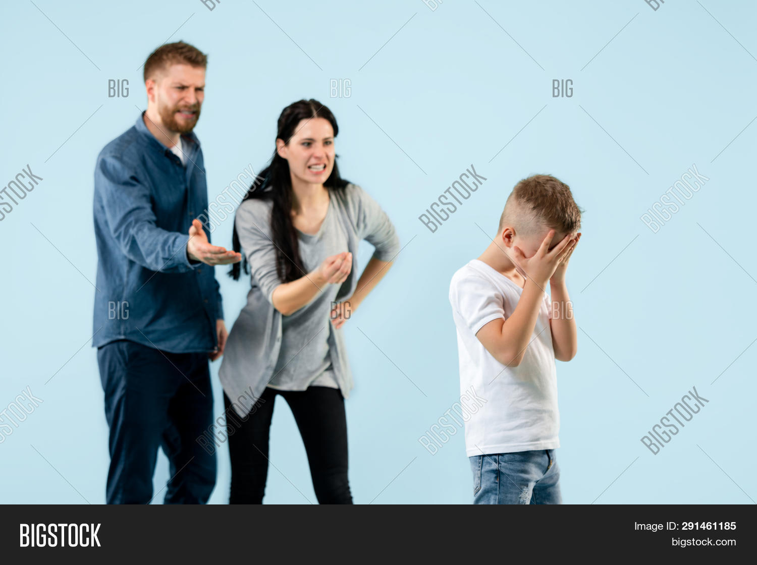 Angry Parents Scolding Image & Photo (Free Trial) | Bigstock