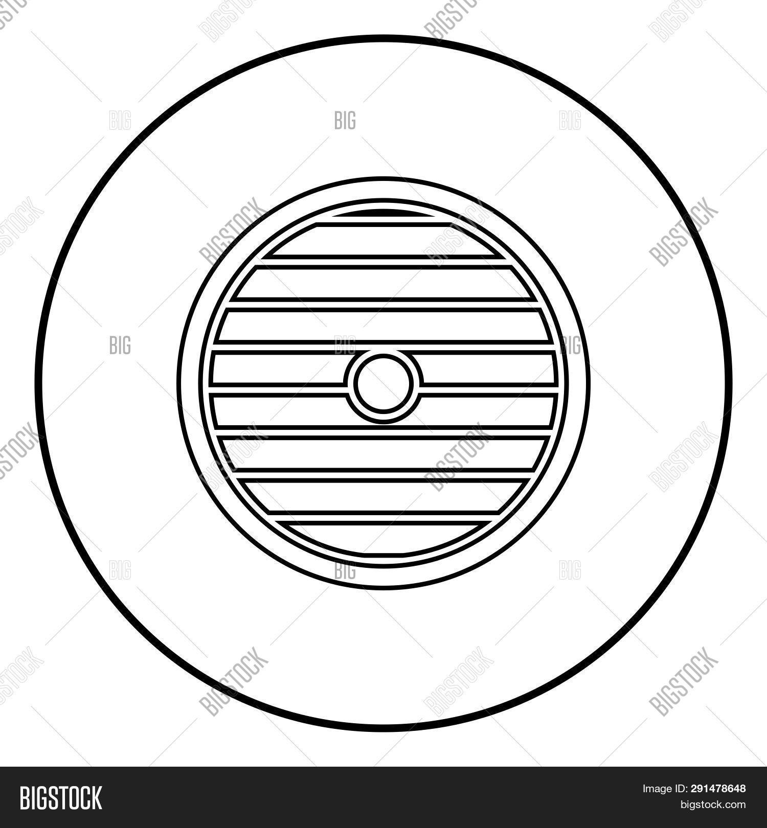 Viking Shield Icon Vector & Photo (Free Trial) | Bigstock