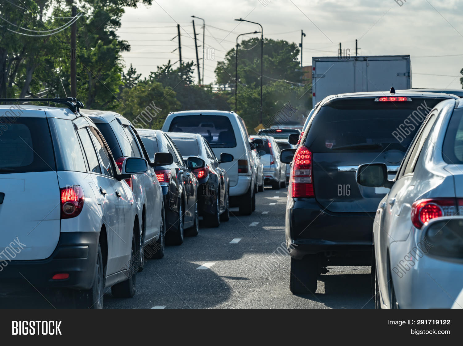 Bumper Bumper Traffic Image & Photo (Free Trial) Bigstock