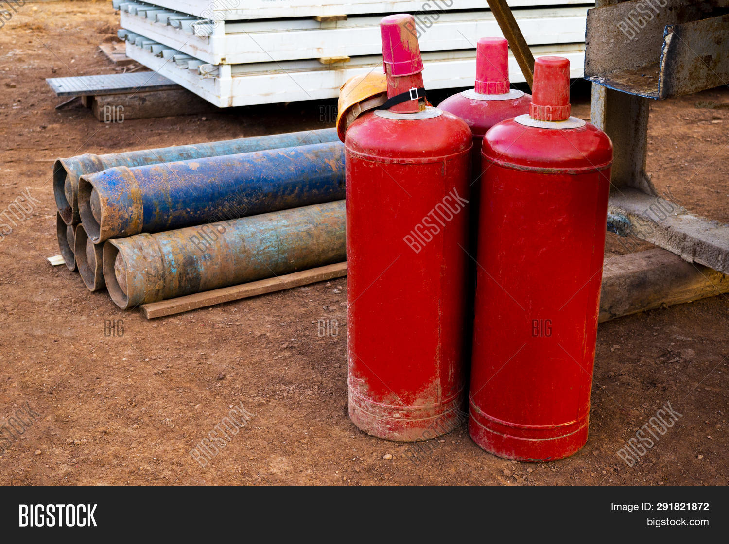 Gas Cylinders Used Image & Photo (Free Trial) Bigstock