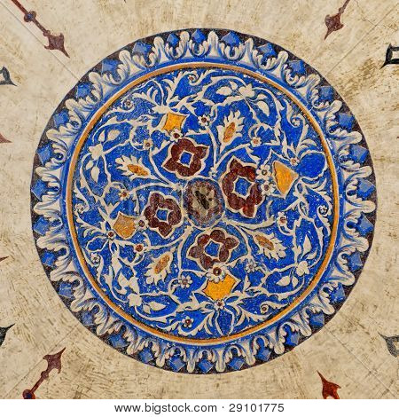 Interno della Moschea di Solimano il magnifico