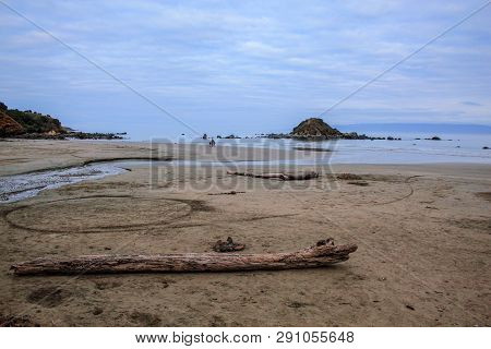 Monkey Island In Southland, South Island, New Zealand