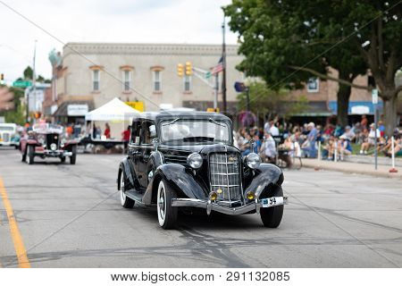 Auburn, Indiana, Usa - September 9, 2018 The Auburn Cord Duesenberg Festival, An Auburn Classic Car 